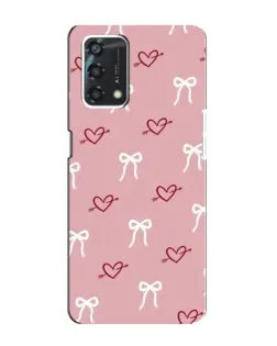 Чохол для OPPO A95 з картинкою «Серця та банти»