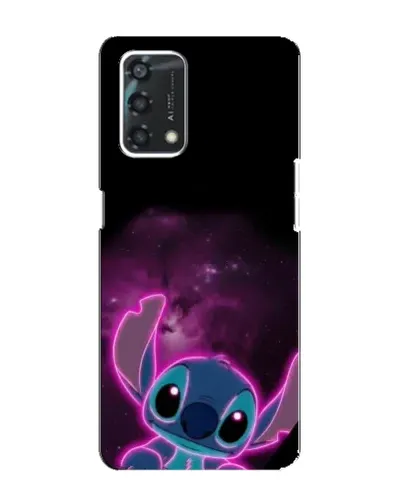 Чохол для OPPO A95 з картинкою «Неоновий Stitch»