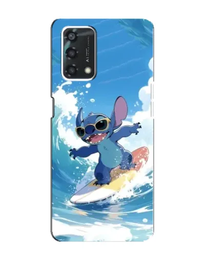 Чохол для OPPO A95 з картинкою «Стіч на хвилі»
