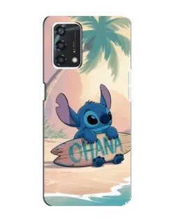 Чохол для OPPO A95 з картинкою «Стіч на серфі»