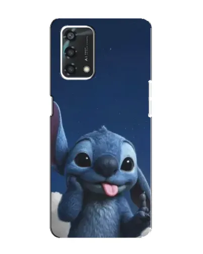 Чохол для OPPO A95 з картинкою «Стіч у хмарах»