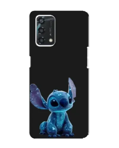 Чохол для OPPO A95 з картинкою «Стіч на чорному»