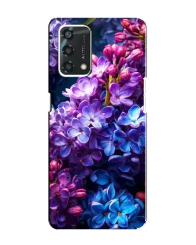 Чехол для OPPO A95 с картинкой «Сиреневый цвет»