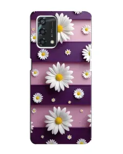 Чохол для OPPO A95 з картинкою «Ромашки на фіолетовому» Чохол для OPPO A95 з картинкою «Ромашки на фіолетовому»