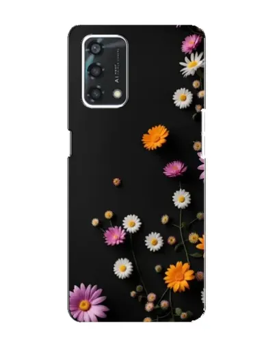 Чехол для OPPO A95 с картинкой «Цветочная композиция»