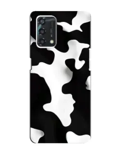 Чохол для OPPO A95 з картинкою «Чорно-біла пляма»
