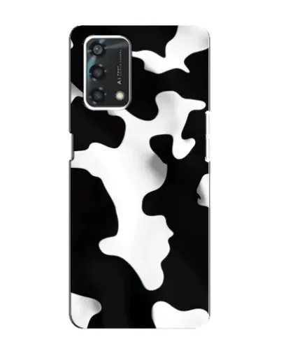 Чохол для OPPO A95 з картинкою «Чорно-біла пляма»