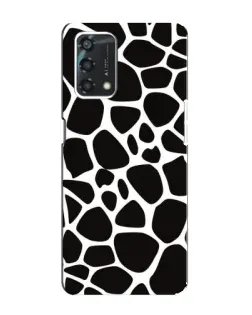 Чохол для OPPO A95 з картинкою «Чорно-білий жираф»