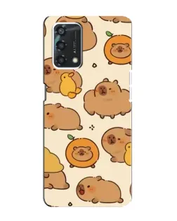 Чохол для OPPO A95 з картинкою «Капібари з апельсинами» Чохол для OPPO A95 з картинкою «Капібари з апельсинами»