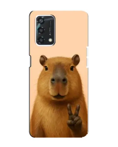 Чохол для OPPO A95 з картинкою «Капібара вікторія»