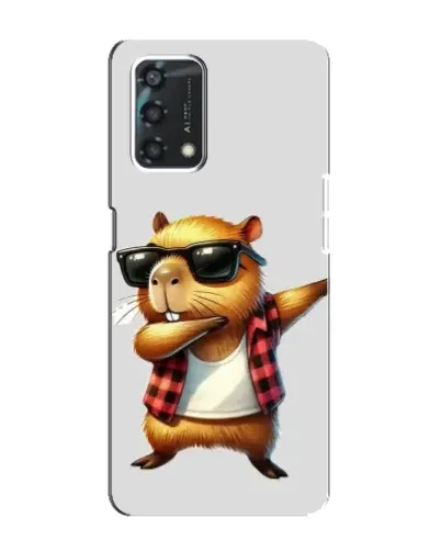 Чохол для OPPO A95 з картинкою «Капібара репер даб»
