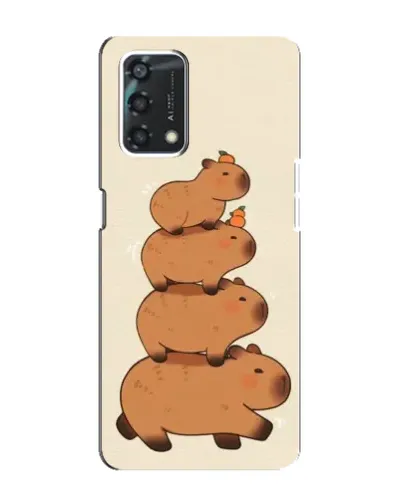 Чохол для OPPO A95 з картинкою «Вежа з капібар»
