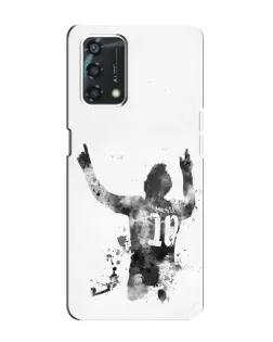 Чохол для OPPO A95 з картинкою «Чорно-білий силует Мессі» Чохол для OPPO A95 з картинкою «Чорно-білий силует Мессі»