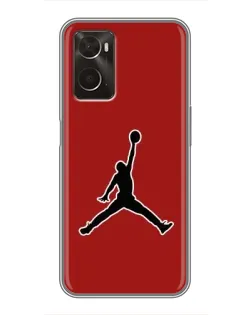 Чохол для OPPO A96 з картинкою «Jordan Red Back»