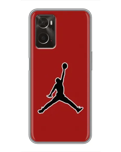 Чохол для OPPO A96 з картинкою «Jordan Red Back»