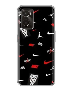 Чохол для OPPO A96 з картинкою «Nike Mix Pattern»