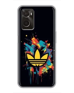 Чехол для OPPO A96 с картинкой «Adidas Splash» Чехол для OPPO A96 с картинкой «Adidas Splash»