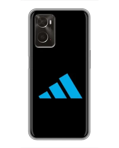 Чехол для OPPO A96 с картинкой «Adidas Cyan Logo» Чехол для OPPO A96 с картинкой «Adidas Cyan Logo»