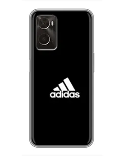 Чехол для OPPO A96 с картинкой «Adidas Red Style»