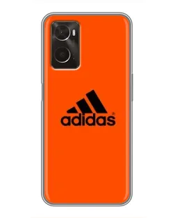 Чехол для OPPO A96 с картинкой «Adidas Ukraine»