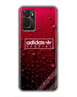 Чехол для OPPO A96 с картинкой «Adidas Gold Marble»