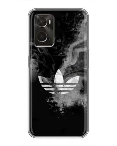 Чехол для OPPO A96 с картинкой «Абстрактный дым Adidas» Чехол для OPPO A96 с картинкой «Абстрактный дым Adidas»