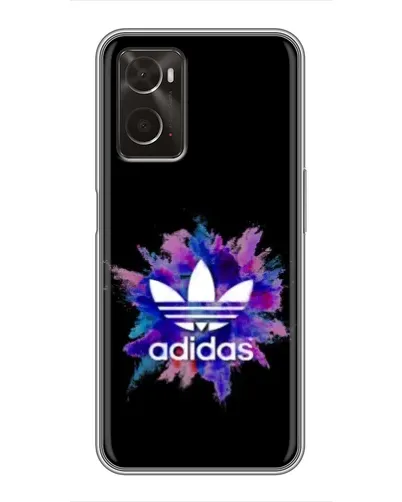 Чехол для OPPO A96 с картинкой «Взрыв красок Adidas» Чехол для OPPO A96 с картинкой «Взрыв красок Adidas»