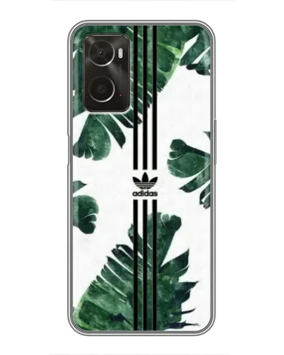 Чехол для OPPO A96 с картинкой «Пальмовые листья адидас» Чехол для OPPO A96 с картинкой «Пальмовые листья адидас»