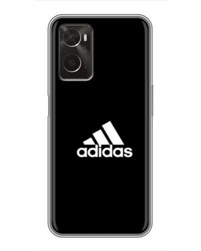 Чехол для OPPO A96 с картинкой «Черная классика Adidas» Чехол для OPPO A96 с картинкой «Черная классика Adidas»
