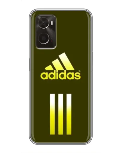 Чехол для OPPO A96 с картинкой «Оливковый градиент Adidas» Чехол для OPPO A96 с картинкой «Оливковый градиент Adidas»