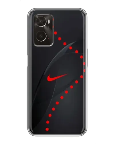 Чехол для OPPO A96 с картинкой «Абстрактный дизайн Nike» Чехол для OPPO A96 с картинкой «Абстрактный дизайн Nike»