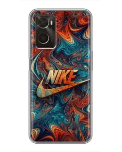 Чехол для OPPO A96 с картинкой «Nike в абстракции» Чехол для OPPO A96 с картинкой «Nike в абстракции»
