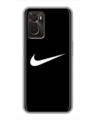 Чехол для OPPO A96 с картинкой «Минималистический Найк» Чехол для OPPO A96 с картинкой «Минималистический Найк»