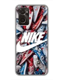Чехол для OPPO A96 с картинкой «Коллаж кроссовок Найк» Чехол для OPPO A96 с картинкой «Коллаж кроссовок Найк»
