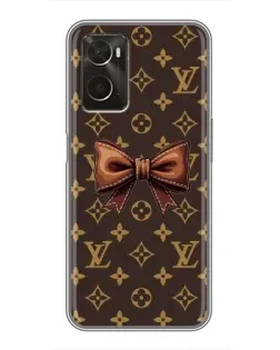 Чохол для OPPO A96 з картинкою «LV з бантом» Чохол для OPPO A96 з картинкою «LV з бантом»