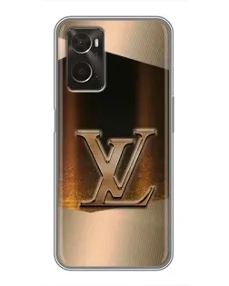 Чохол для OPPO A96 з картинкою «LV — золоте сяйво» Чохол для OPPO A96 з картинкою «LV — золоте сяйво»