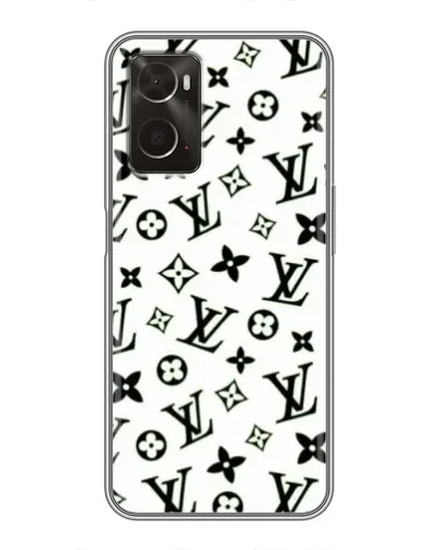 Чохол для OPPO A96 з картинкою «Монохромний хаос LV» Чохол для OPPO A96 з картинкою «Монохромний хаос LV»