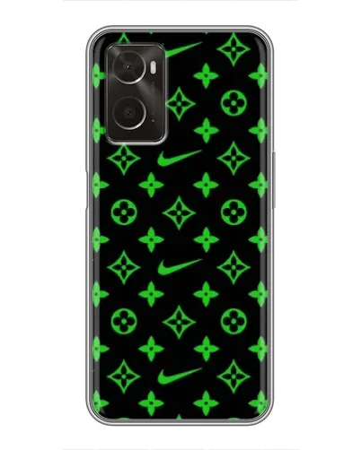 Чохол для OPPO A96 з картинкою «Неоновий принт LV» Чохол для OPPO A96 з картинкою «Неоновий принт LV»