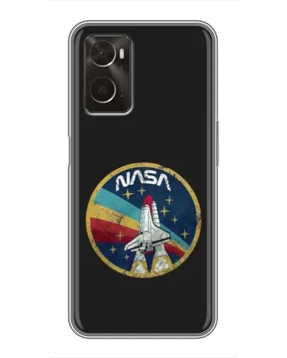 Чохол для OPPO A96 з картинкою «NASA — емблема місії» Чохол для OPPO A96 з картинкою «NASA — емблема місії»