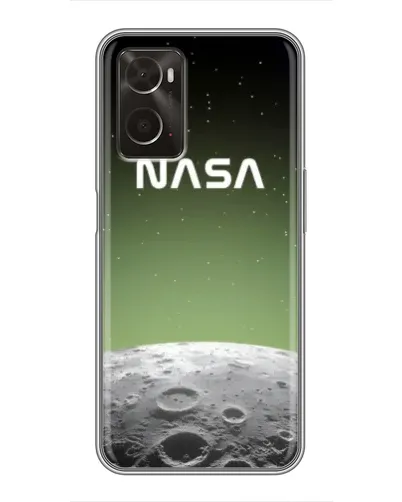 Чохол для OPPO A96 з картинкою «NASA — місячний градієнт» Чохол для OPPO A96 з картинкою «NASA — місячний градієнт»