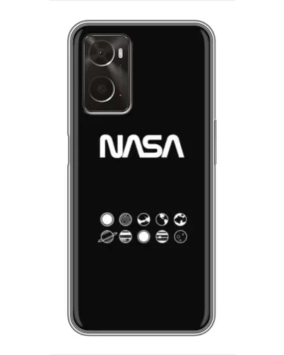 Чохол для OPPO A96 з картинкою «NASA — технічний принт» Чохол для OPPO A96 з картинкою «NASA — технічний принт»