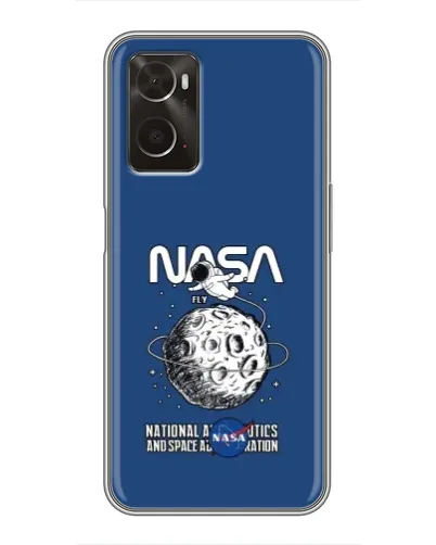Чохол для OPPO A96 з картинкою «NASA — місячна місія» Чохол для OPPO A96 з картинкою «NASA — місячна місія»