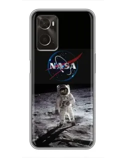 Чохол для OPPO A96 з картинкою «Астронавт на Місяці» Чохол для OPPO A96 з картинкою «Астронавт на Місяці»