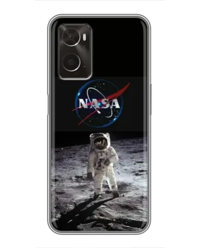 Чохол для OPPO A96 з картинкою «Астронавт на Місяці» Чохол для OPPO A96 з картинкою «Астронавт на Місяці»