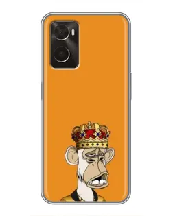 Чохол для OPPO A96 з картинкою «Золота мавпа Bored Ape»
