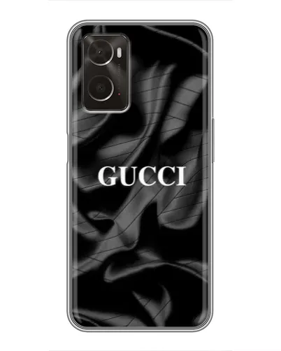 Чохол для OPPO A96 з картинкою «Gucci — шовкові хвилі»