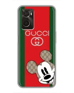 Чохол для OPPO A96 з картинкою «Gucci — смуги та Міккі» Чохол для OPPO A96 з картинкою «Gucci — смуги та Міккі»