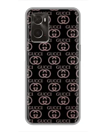 Чохол для OPPO A96 з картинкою «Класична монограма Gucci»