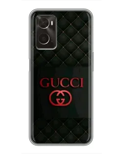 Чохол для OPPO A96 з картинкою «Gucci — стьобаний чорний» Чохол для OPPO A96 з картинкою «Gucci — стьобаний чорний»