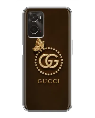 Чохол для OPPO A96 з картинкою «Gucci — золотий метелик»